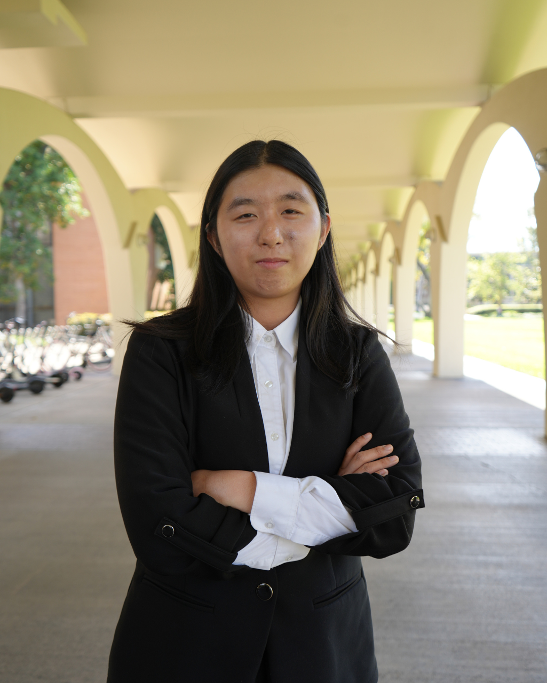 Headshot of Angela Michelle Tan, candidate for ASUCR Vice President of Marketing and Promotions