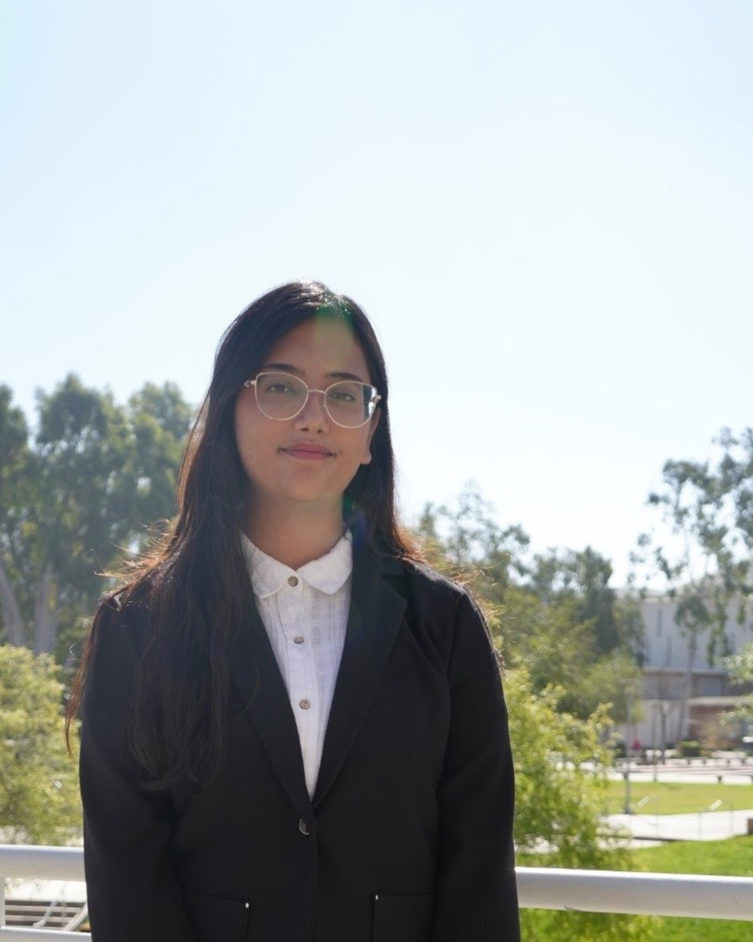 Headshot of Arfah Shaukat, candidate for ASUCR CNAS Senator