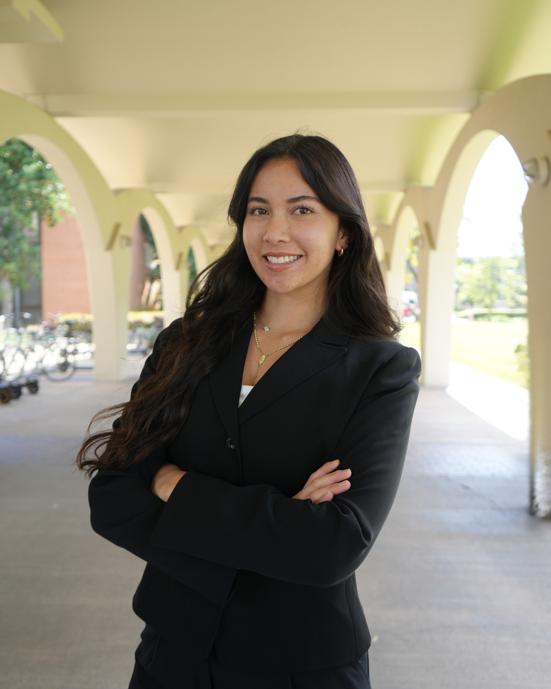 Headshot of Emmy Tsao, candidate for ASUCR Vice President of Finance