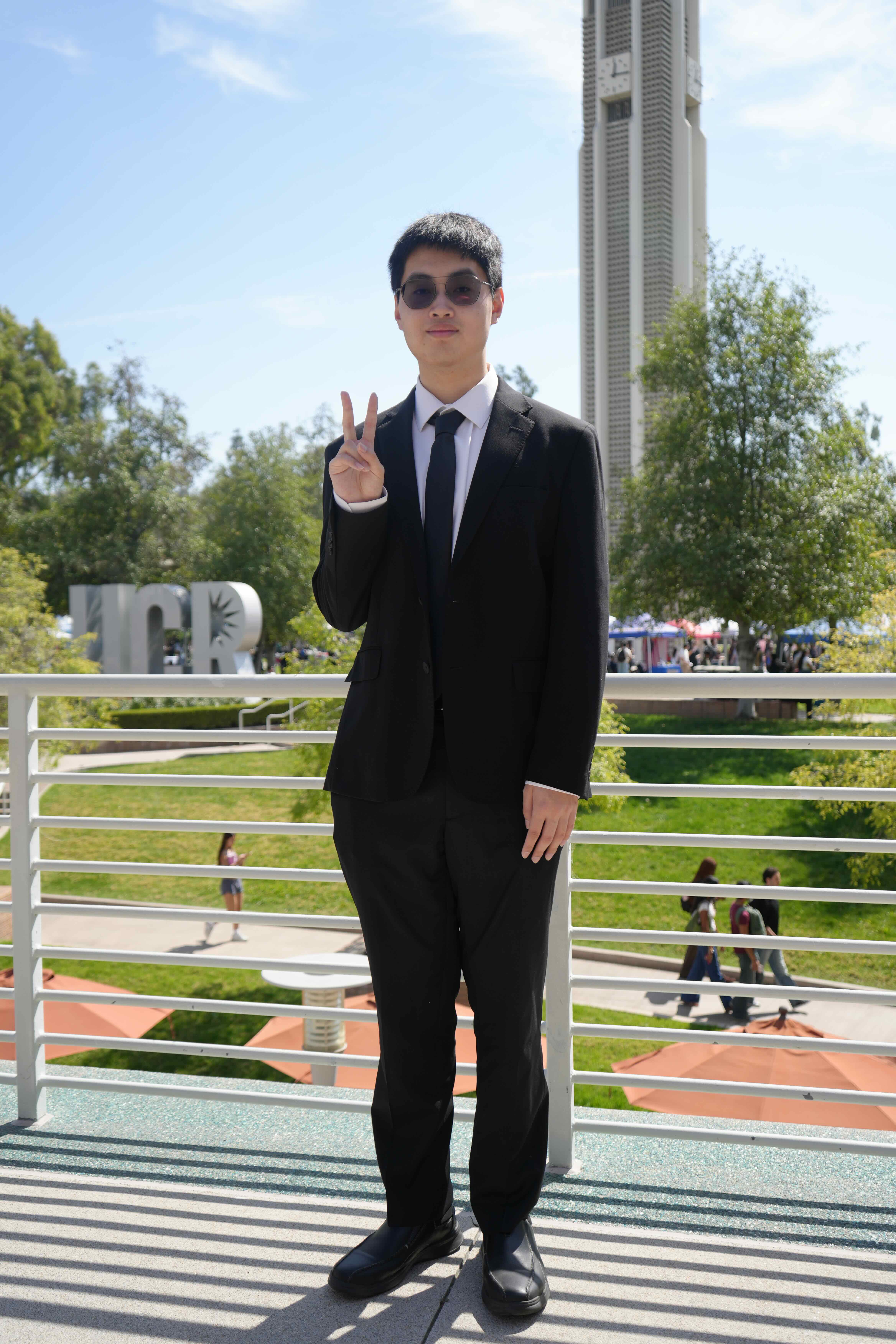 Headshot of Geng Yang Lin, candidate for ASUCR CHASS Senator