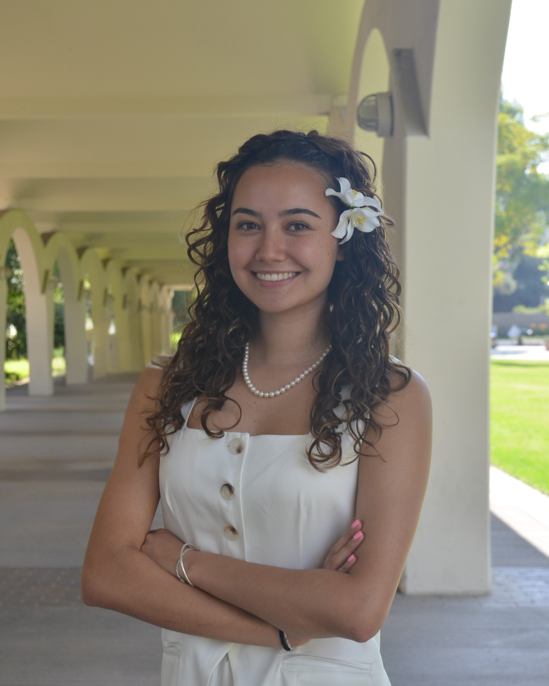 Headshot of Mia Rose Tuifua, candidate for ASUCR President