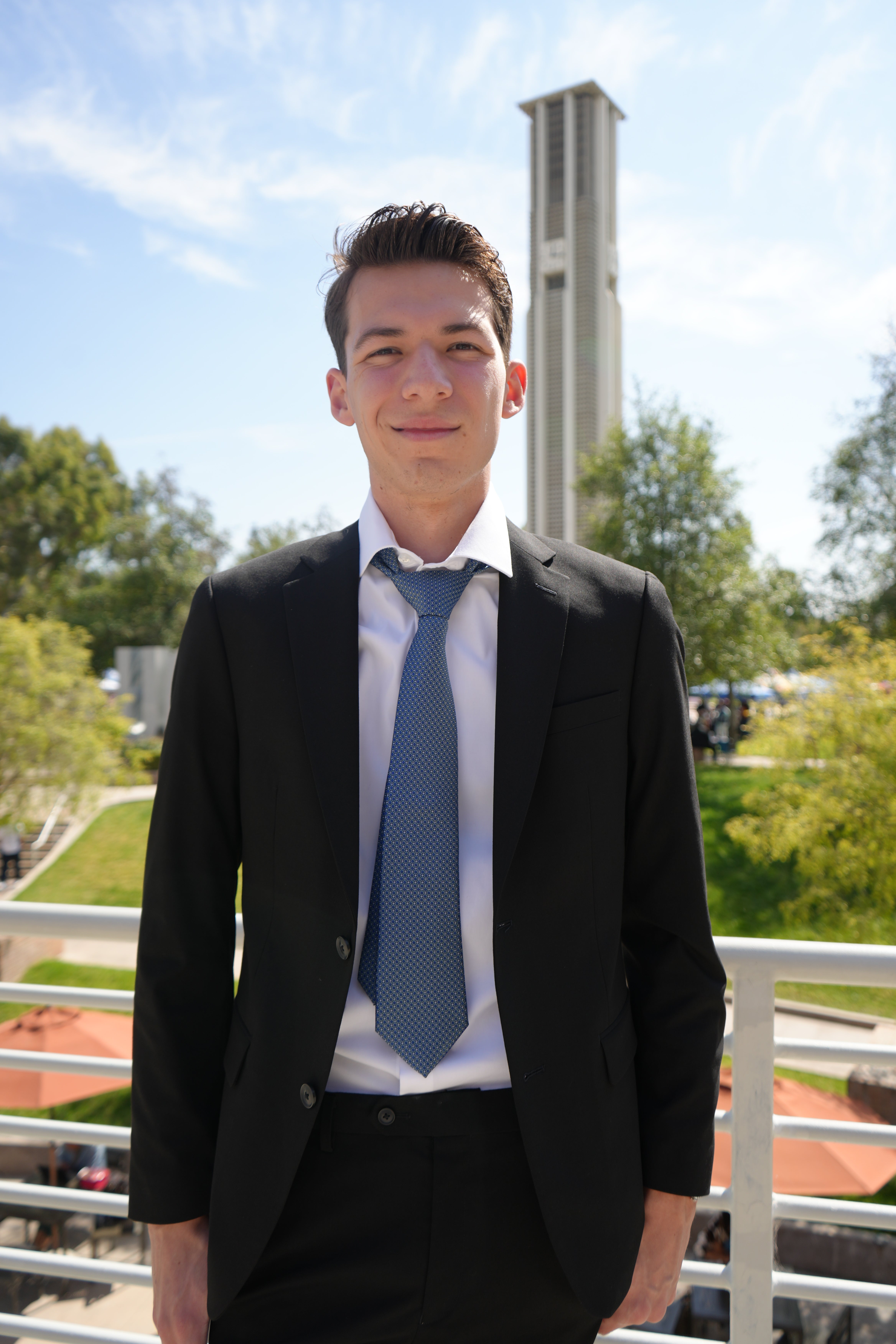 Headshot of Charles Russell, candidate for ASUCR BCOE Senator
