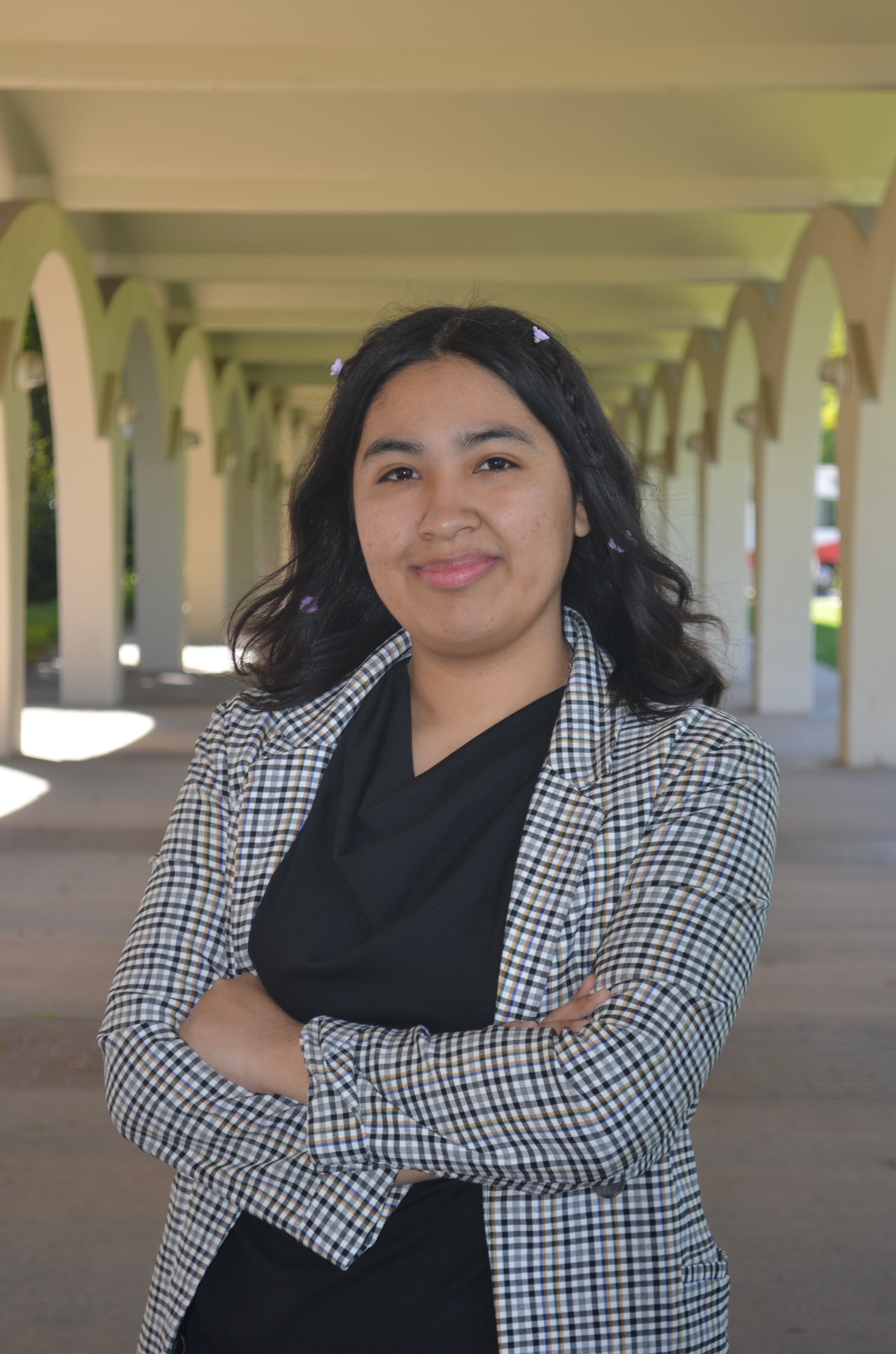 Headshot of Gaby Vasquez, candidate for ASUCR CHASS Senator